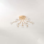 Crystal Flower Ceiling Light - Lamp Outdoor