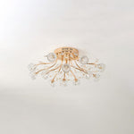 Crystal Flower Ceiling Light - Lamp Outdoor