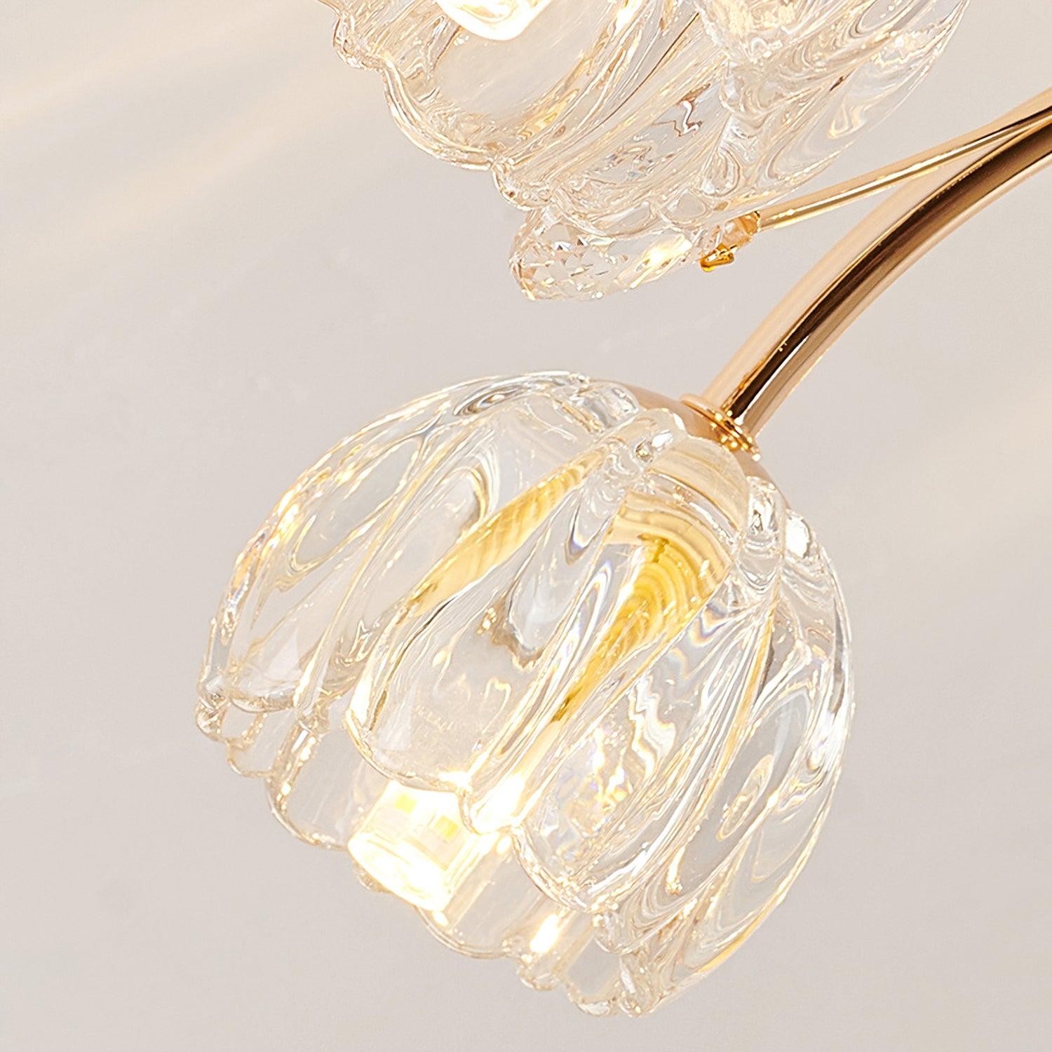 Crystal Flower Ceiling Light - Lamp Outdoor