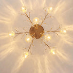 Crystal Flower Ceiling Light - Lamp Outdoor