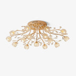 Crystal Flower Ceiling Light - Lamp Outdoor