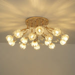 Crystal Flower Ceiling Light - Lamp Outdoor