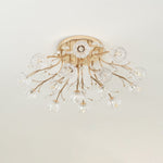 Crystal Flower Ceiling Light - Lamp Outdoor