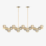 Crystal Glass Ball Chandelier - Lamp Outdoor