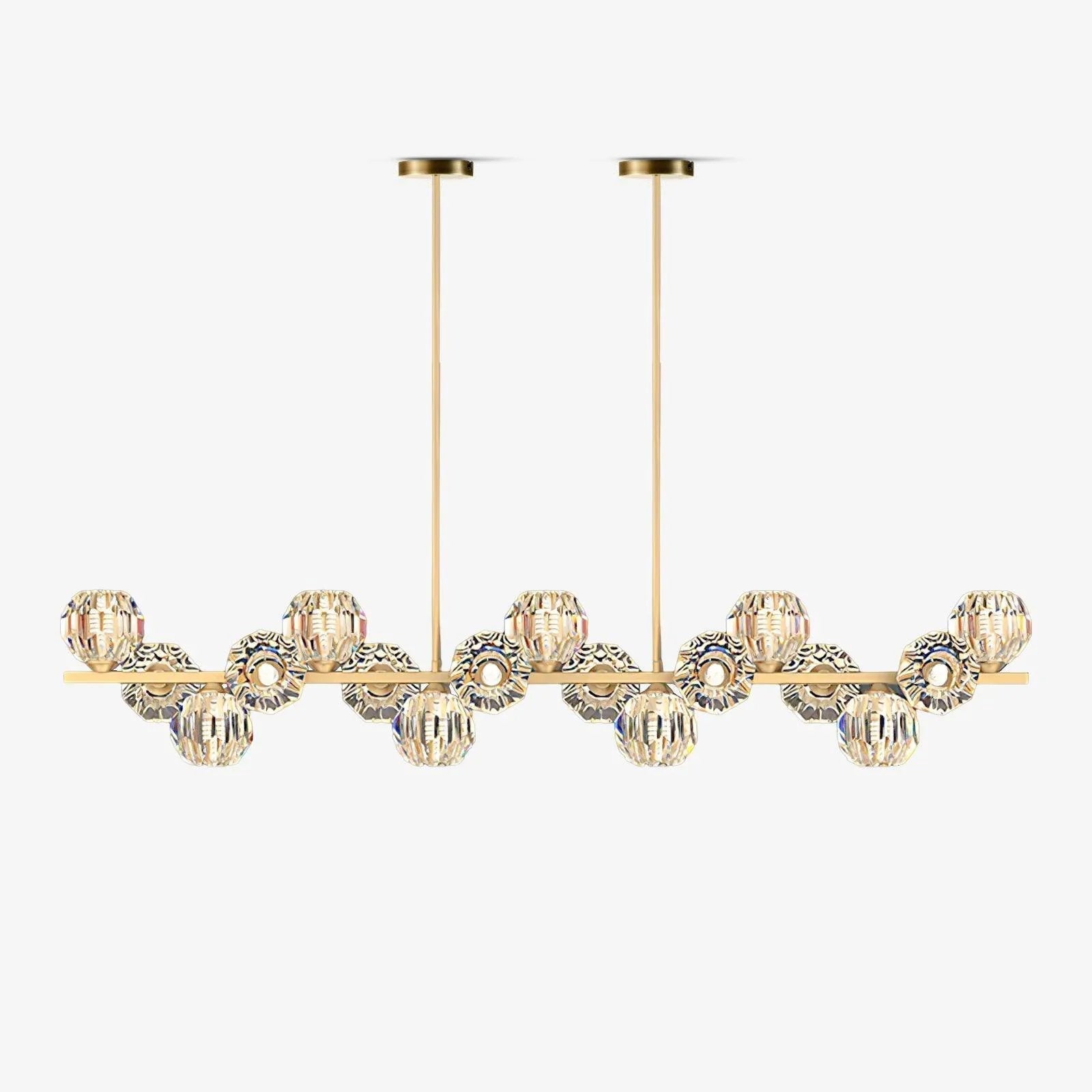 Crystal Glass Ball Chandelier - Lamp Outdoor
