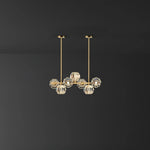 Crystal Glass Ball Chandelier - Lamp Outdoor