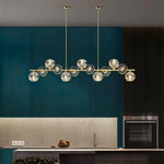 Crystal Glass Ball Chandelier - Lamp Outdoor
