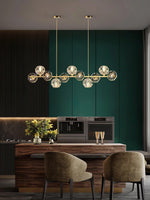 Crystal Glass Ball Chandelier - Lamp Outdoor