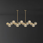 Crystal Glass Ball Chandelier - Lamp Outdoor