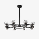 Lumiryn Orbital Glass Globe Chandelier - Lamp Outdoor