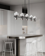 Lumiryn Orbital Glass Globe Chandelier - Lamp Outdoor