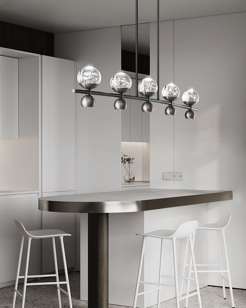 Lumiryn Orbital Glass Globe Chandelier - Lamp Outdoor