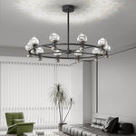 Lumiryn Orbital Glass Globe Chandelier - Lamp Outdoor