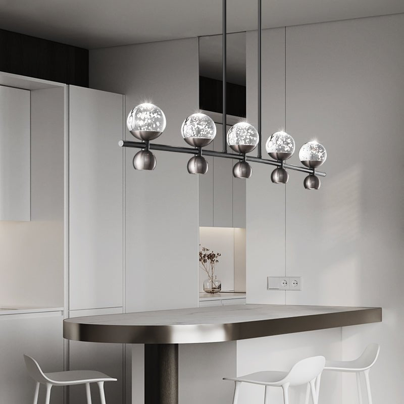 Lumiryn Orbital Glass Globe Chandelier - Lamp Outdoor