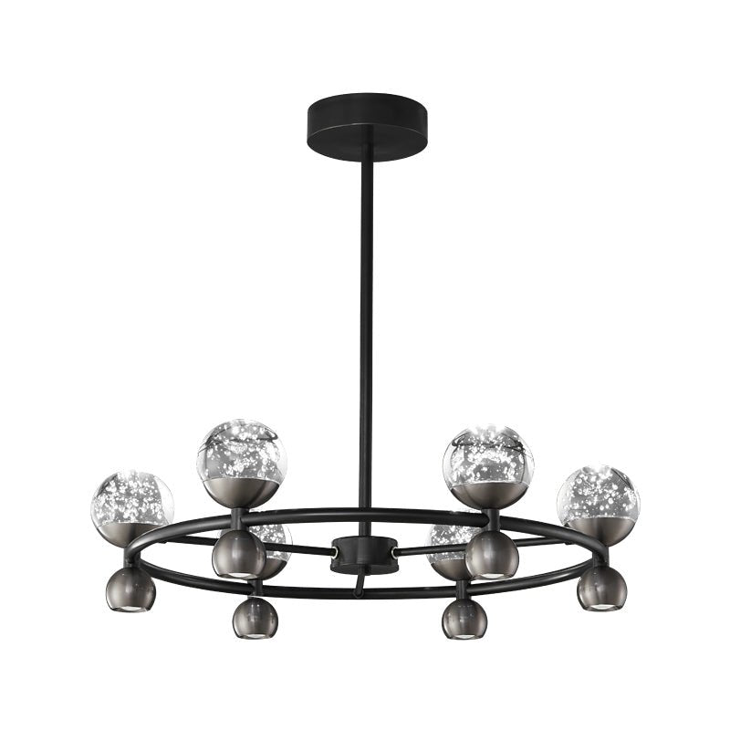 Lumiryn Orbital Glass Globe Chandelier - Lamp Outdoor