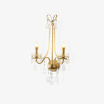 Crystal Pearl Chain Wall Lamp - Lamp Outdoor