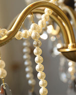 Crystal Pearl Chandelier - Lamp Outdoor