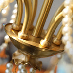 Crystal Pearl Chandelier - Lamp Outdoor