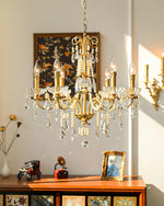 Crystal Pearl Chandelier - Lamp Outdoor