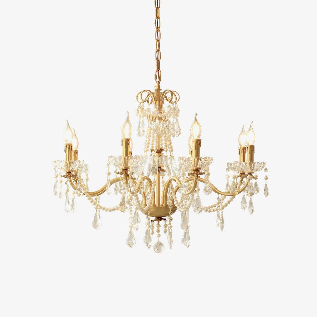 Crystal Pearl Chandelier - Lamp Outdoor