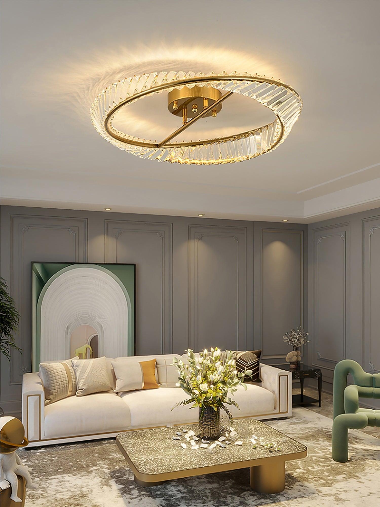 Crystal Rings Ceiling Lamp - Lamp Outdoor