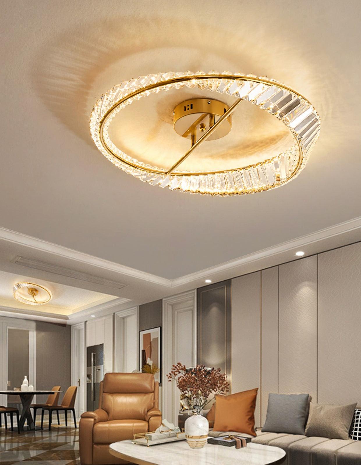 Crystal Rings Ceiling Lamp - Lamp Outdoor
