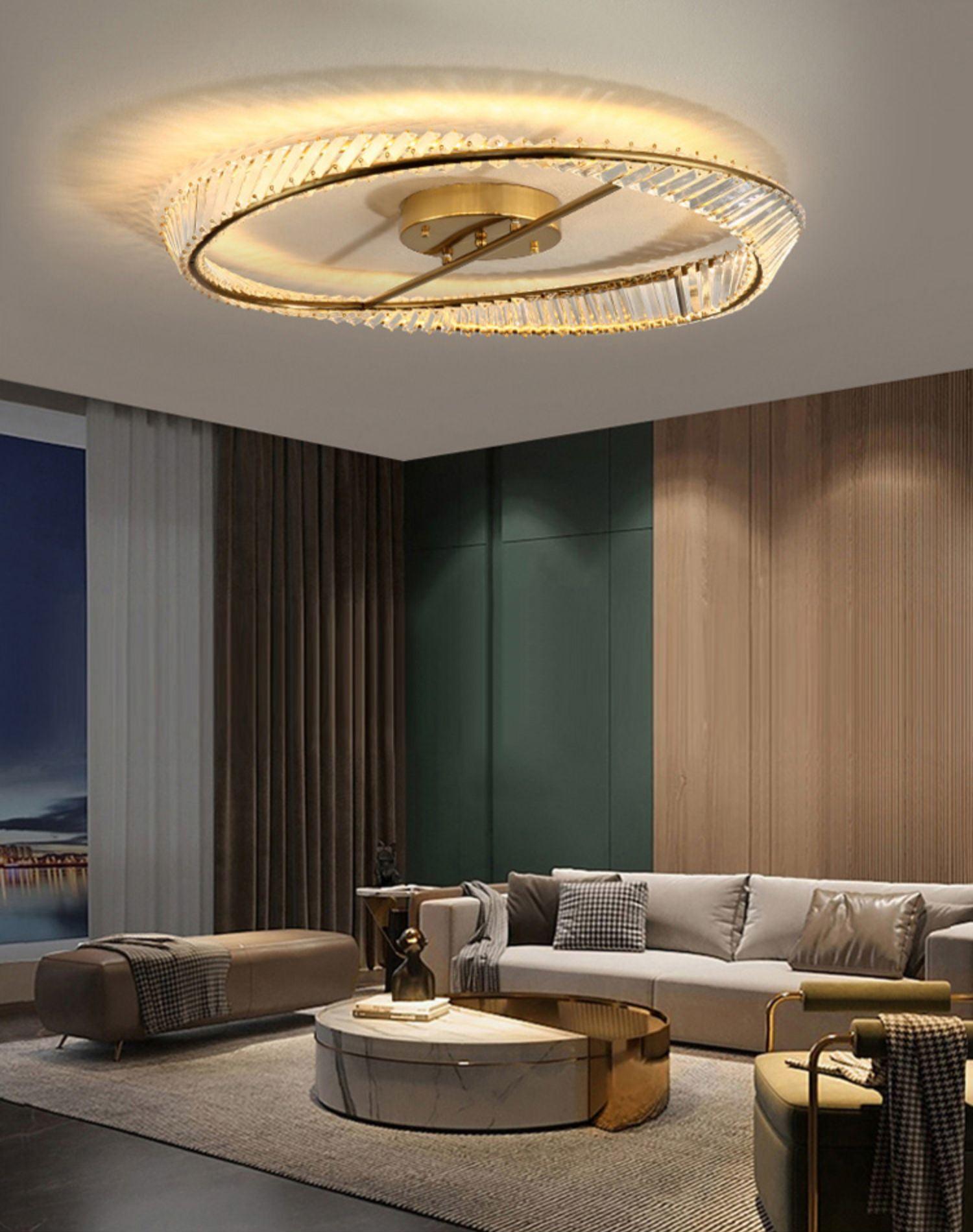 Crystal Rings Ceiling Lamp - Lamp Outdoor