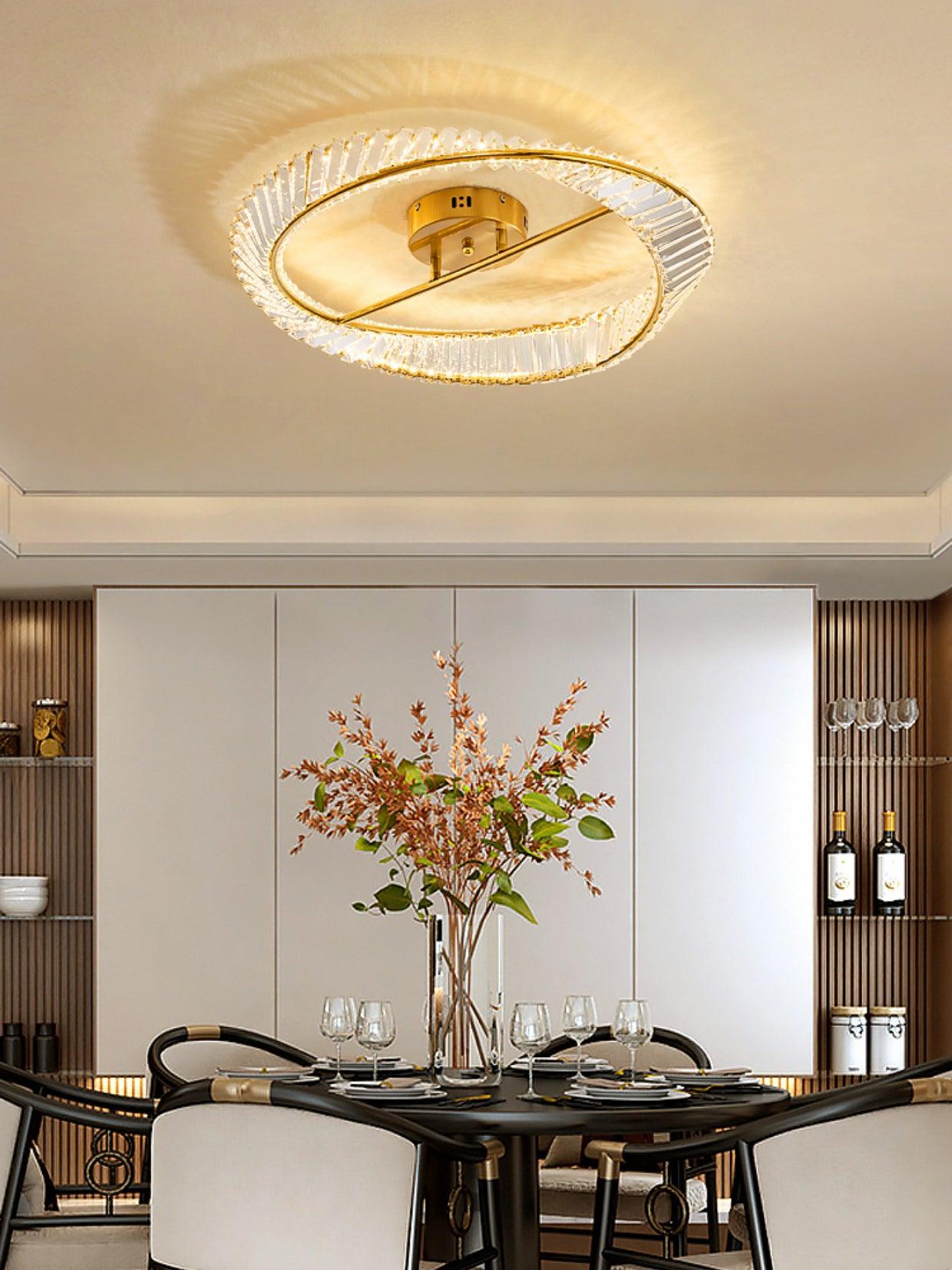 Crystal Rings Ceiling Lamp - Lamp Outdoor