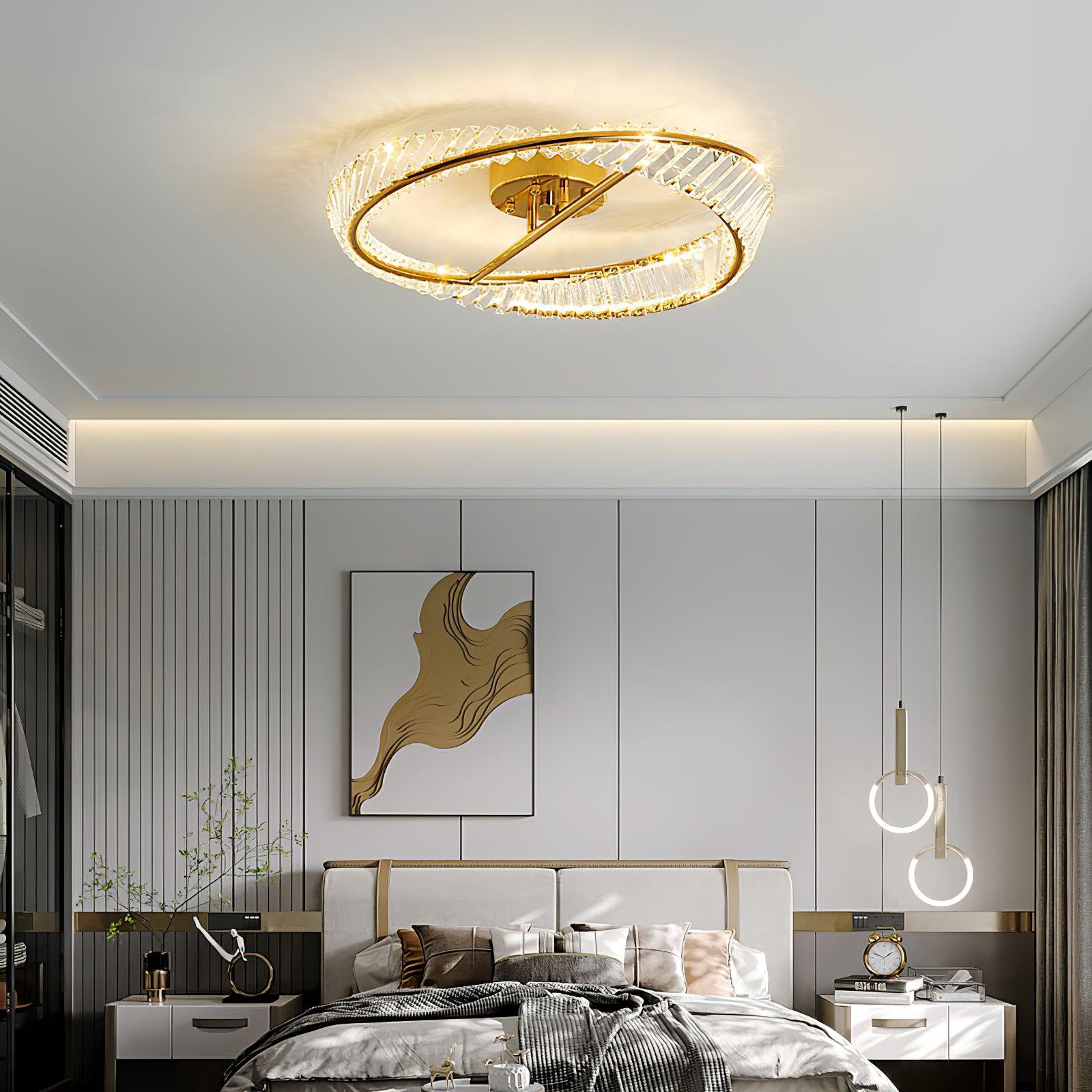 Crystal Rings Ceiling Lamp - Lamp Outdoor