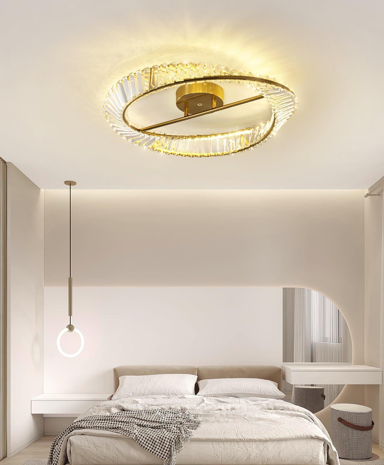 Crystal Rings Ceiling Lamp - Lamp Outdoor