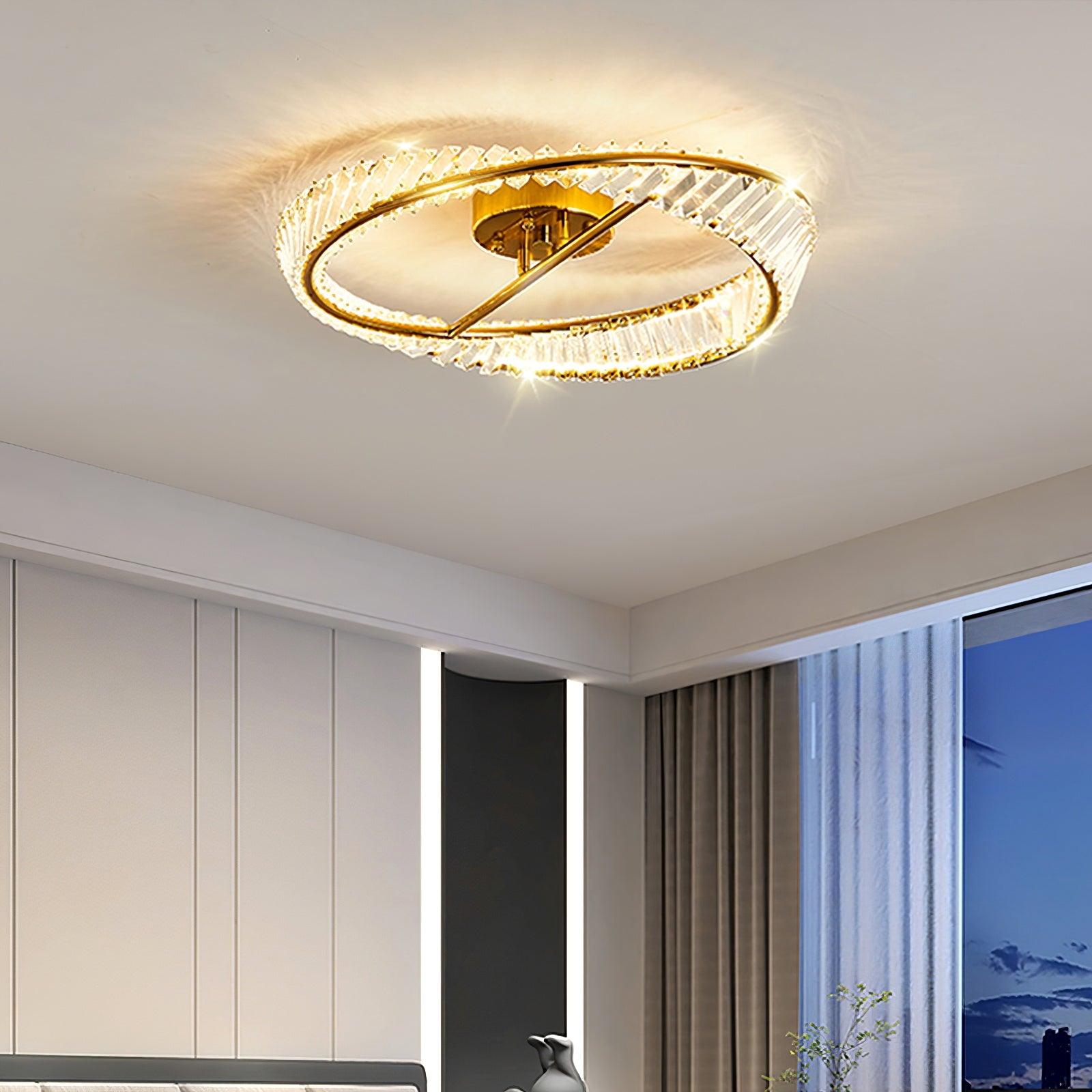 Crystal Rings Ceiling Lamp - Lamp Outdoor