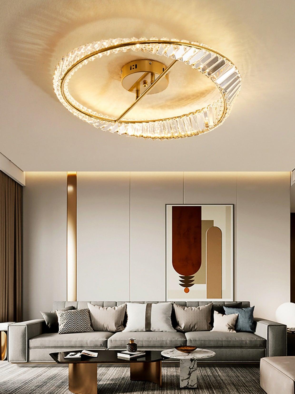 Crystal Rings Ceiling Lamp - Lamp Outdoor