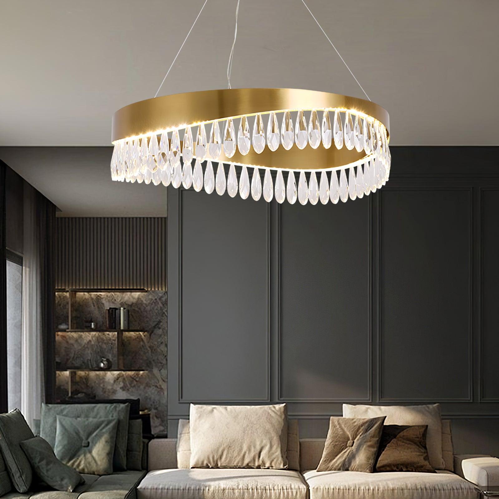 Crystal Sticks Chandelier - Lamp Outdoor