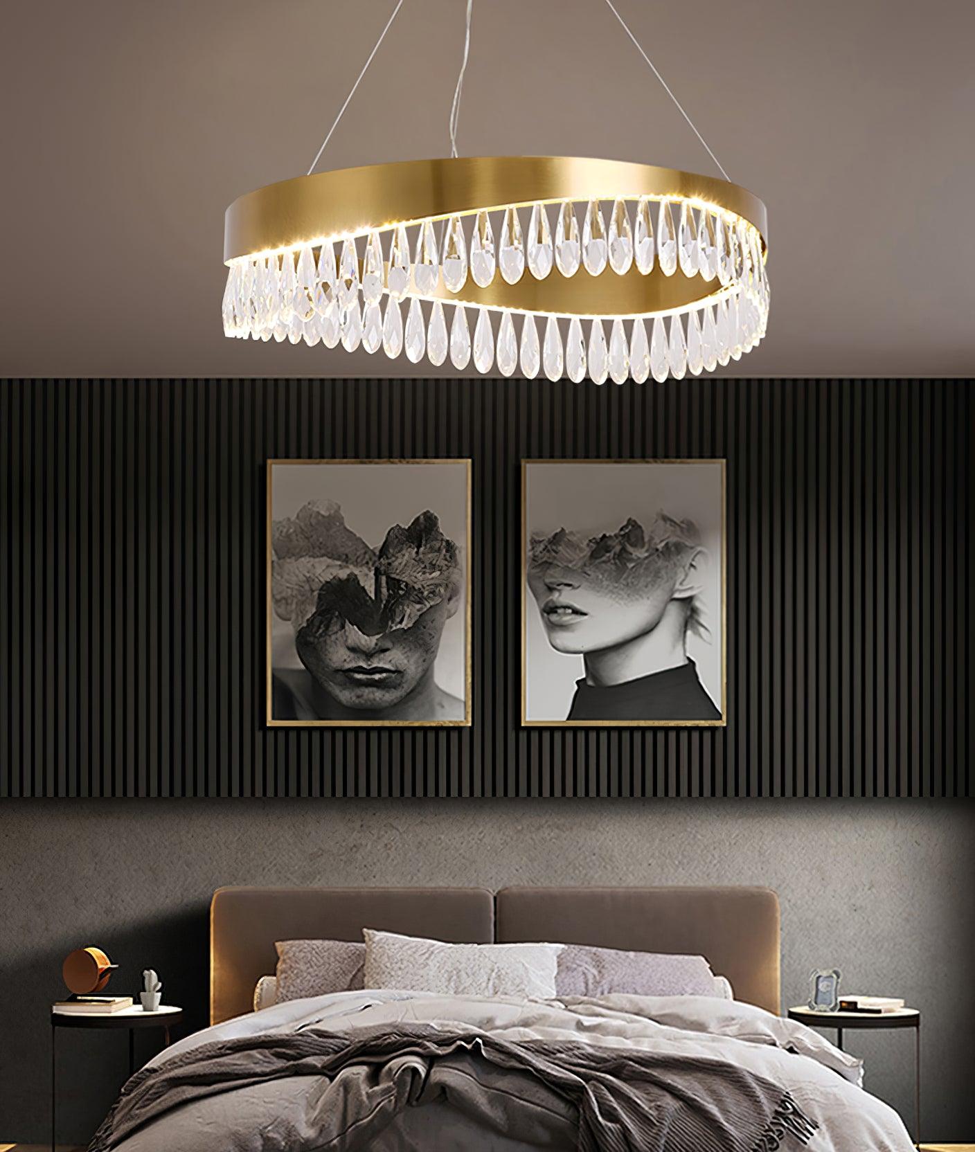 Crystal Sticks Chandelier - Lamp Outdoor