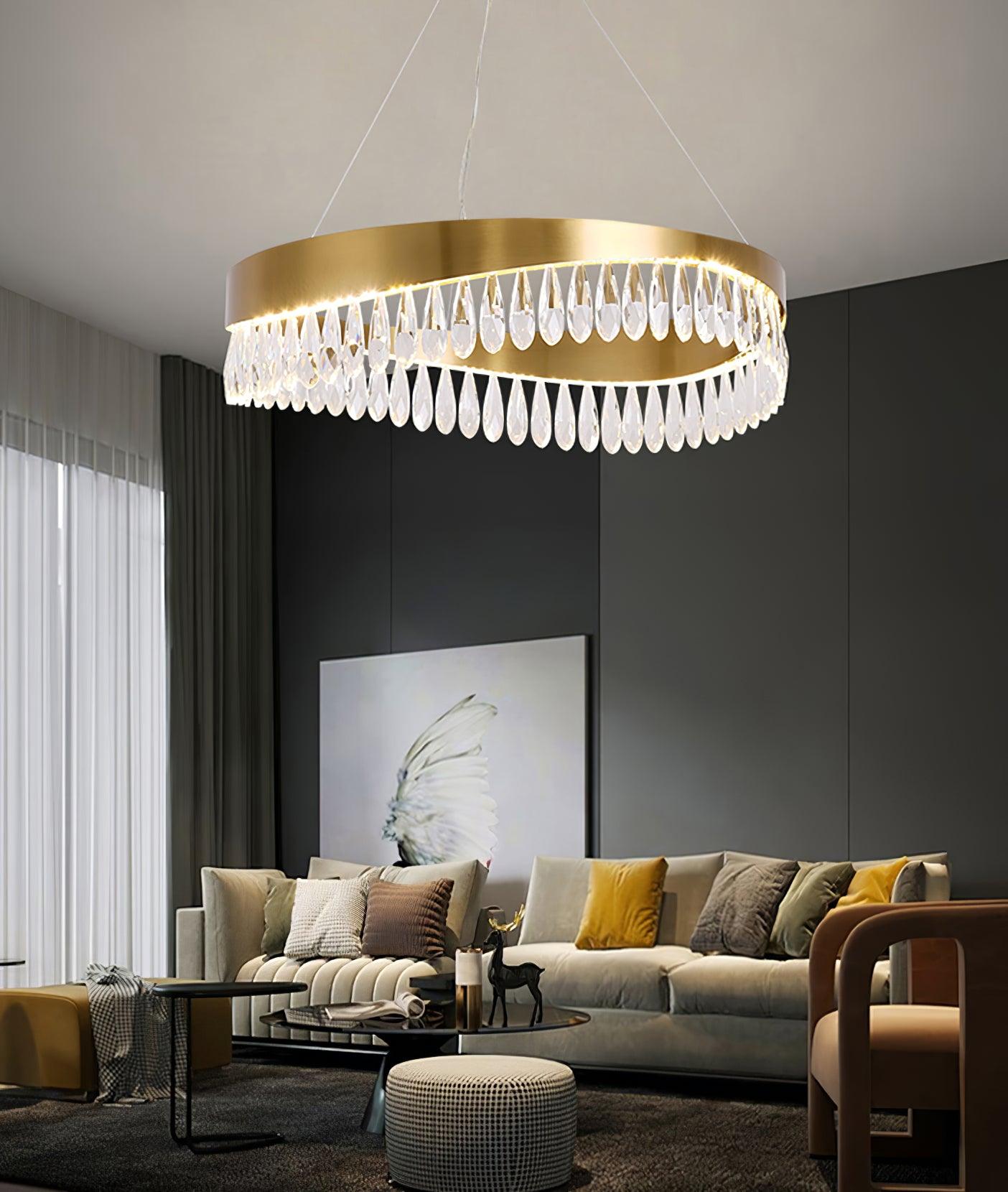 Crystal Sticks Chandelier - Lamp Outdoor