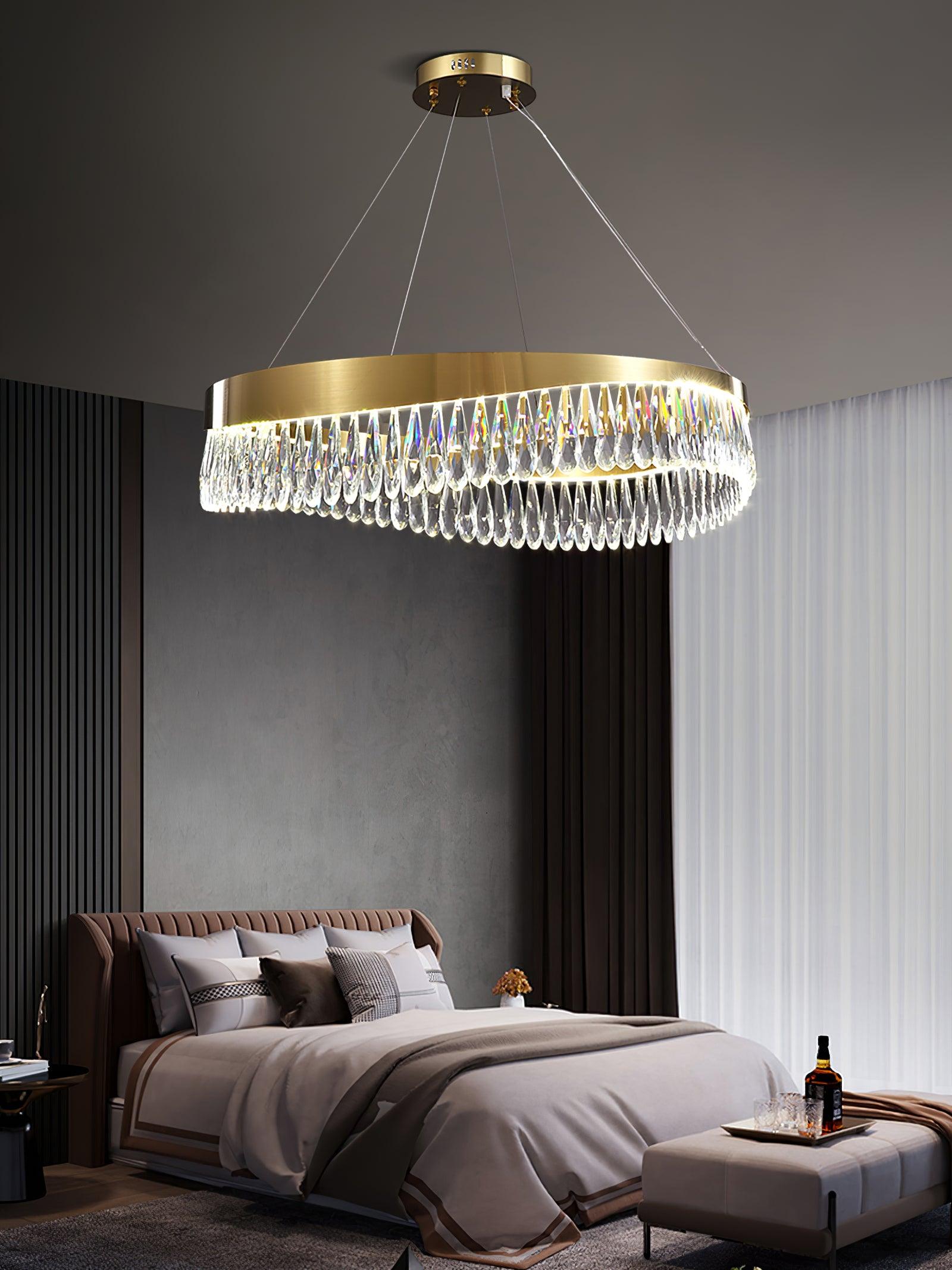 Crystal Sticks Chandelier - Lamp Outdoor