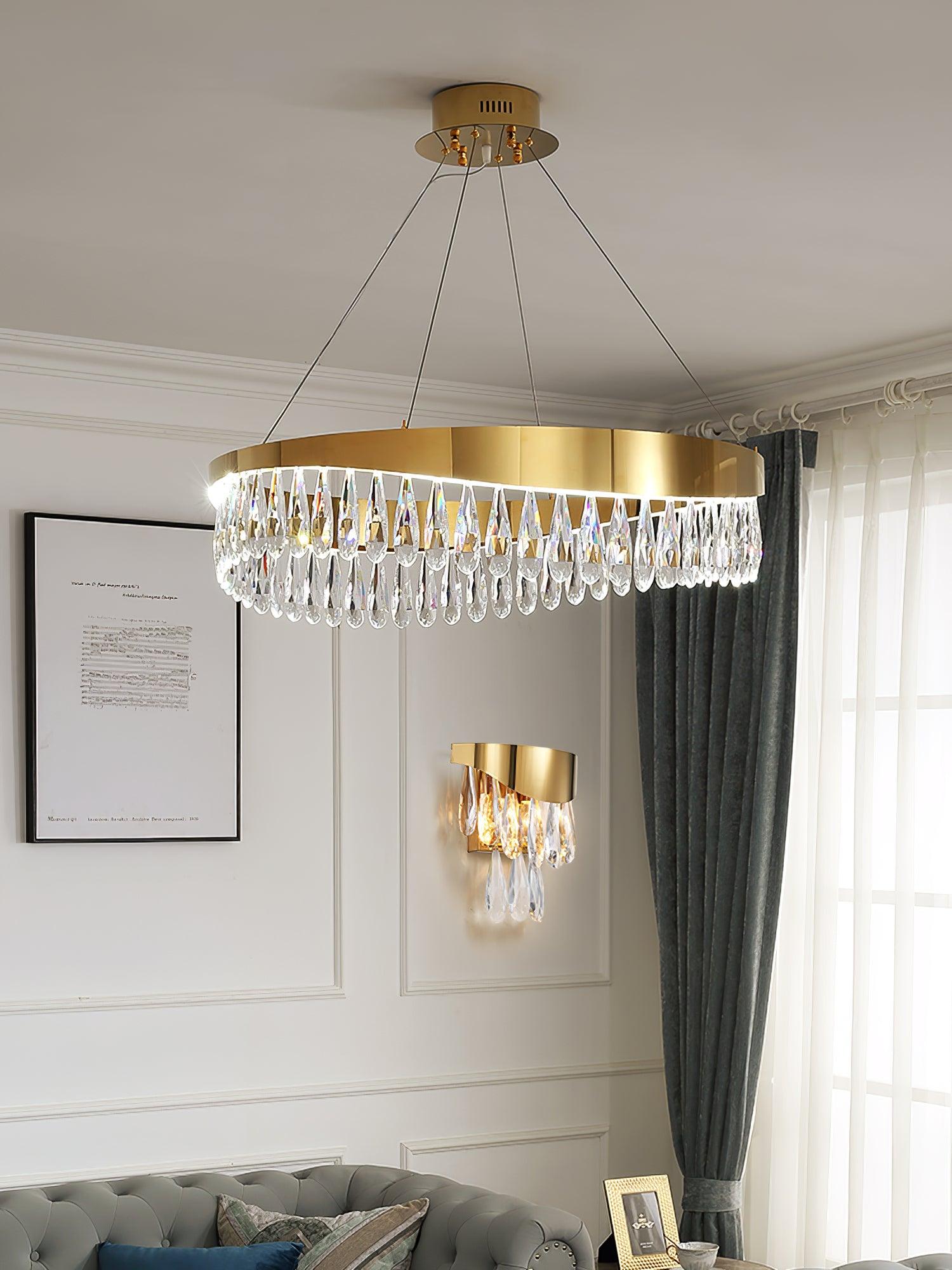 Crystal Sticks Chandelier - Lamp Outdoor