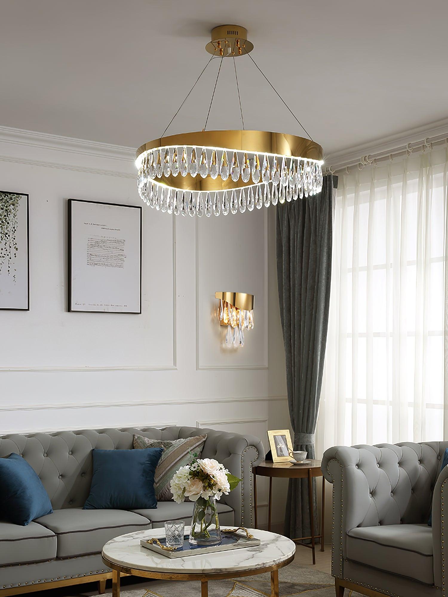 Crystal Sticks Chandelier - Lamp Outdoor