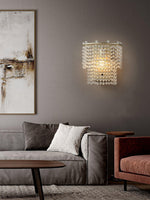 Crystal Waterfall Wall Light - Lamp Outdoor