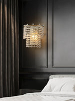 Crystal Waterfall Wall Light - Lamp Outdoor