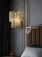Crystal Waterfall Wall Light - Lamp Outdoor
