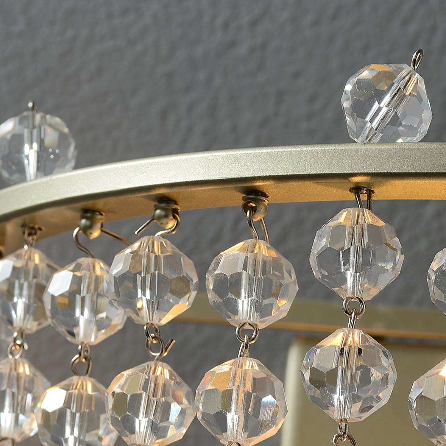 Crystal Waterfall Wall Light - Lamp Outdoor