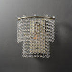 Crystal Waterfall Wall Light - Lamp Outdoor