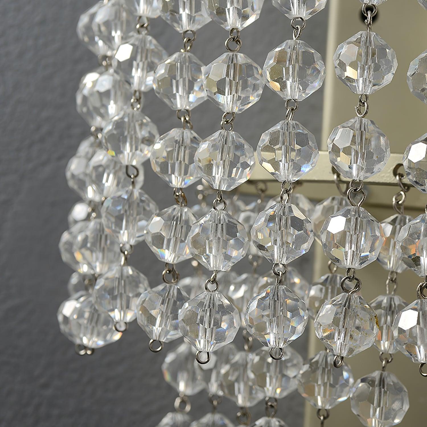 Crystal Waterfall Wall Light - Lamp Outdoor