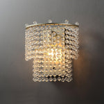 Crystal Waterfall Wall Light - Lamp Outdoor