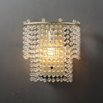 Crystal Waterfall Wall Light - Lamp Outdoor