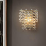 Crystal Waterfall Wall Light - Lamp Outdoor