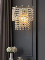 Crystal Waterfall Wall Light - Lamp Outdoor
