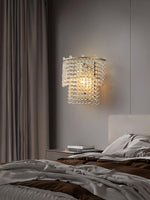 Crystal Waterfall Wall Light - Lamp Outdoor