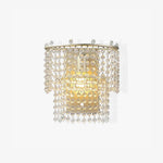 Crystal Waterfall Wall Light - Lamp Outdoor